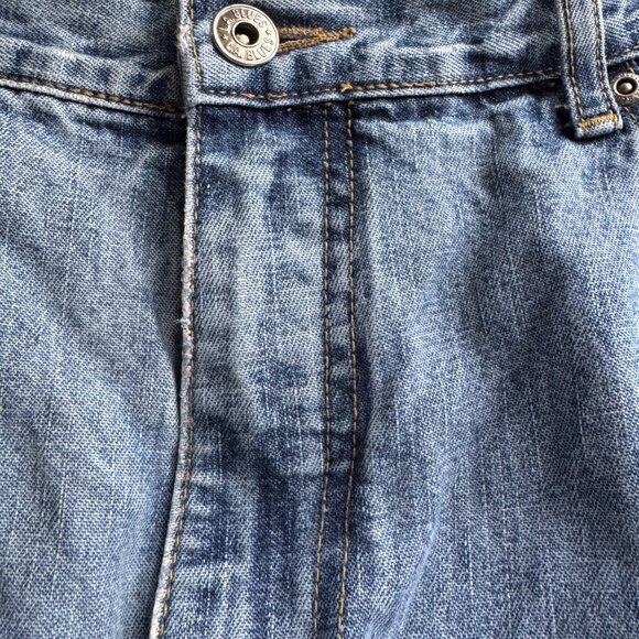 LA Blues Barrel Leg Carpenter Cotton Jeans - Picture 6 of 6